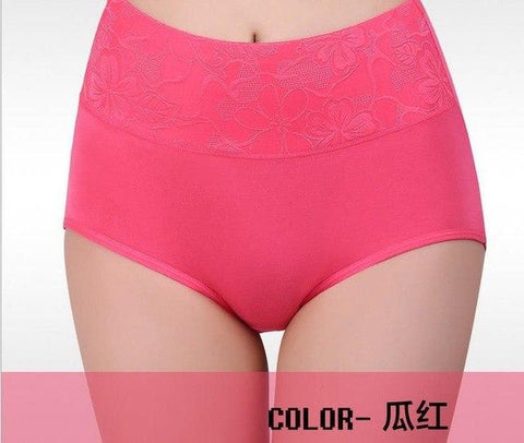 Image of Sexy Body Shaping High Waist Comfortable Briefs Women's Panties