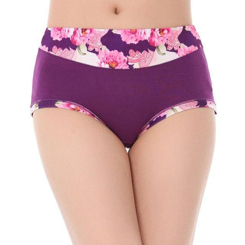Image of Mid Waist Seamless Panties Hot