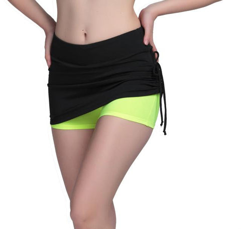 Image of Skirt Shorts Fitness Casual Bow Cool Adventure Time Short