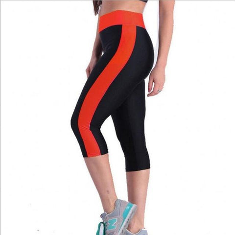 Image of Push-ups elastic fitness exercise pants leggings with Side pocket