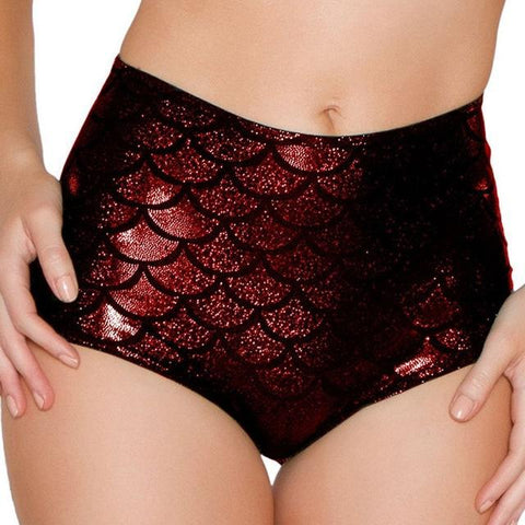 Image of Sexy Lingerie Women High Waist Scale Mermaid Briefs Panties Shorts Underwear