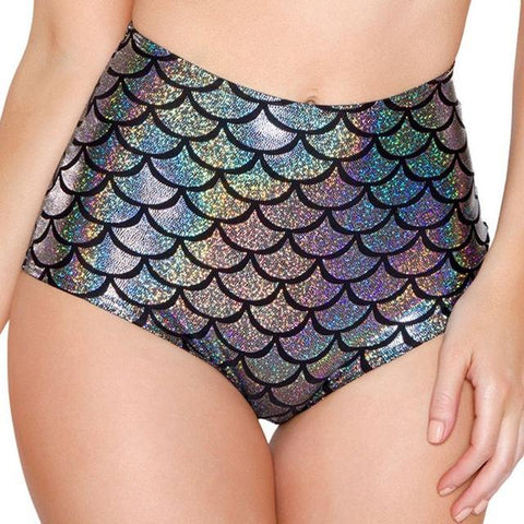 Image of Sexy Lingerie Women High Waist Scale Mermaid Briefs Panties Shorts Underwear