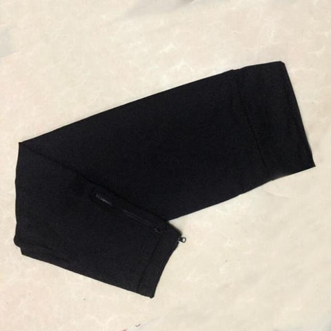 Image of Sexy Zipper Pants Leggings Fitness Polyester Pants