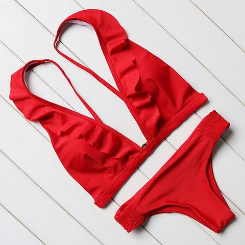 Image of Sexy Bikini Swimsuit Swimwear Push Up Bikinis Set