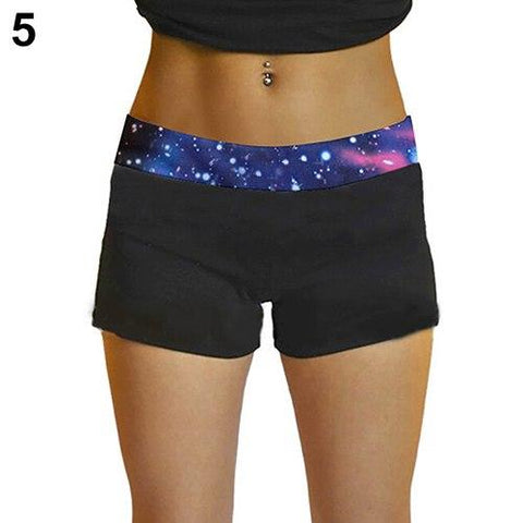 Image of Summer Women's Sexy Mini Knockout Exercise Workout Fitted Shorts