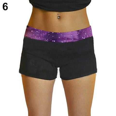 Image of Summer Women's Sexy Mini Knockout Exercise Workout Fitted Shorts