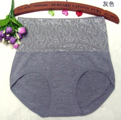 Image of Printing Belly in Carry Buttock Briefs Underwear Women Seamless Panties