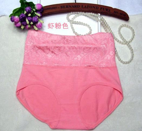 Image of Printing Belly in Carry Buttock Briefs Underwear Women Seamless Panties