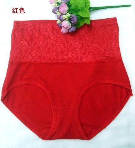 Image of Printing Belly in Carry Buttock Briefs Underwear Women Seamless Panties