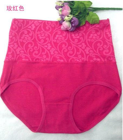 Image of Printing Belly in Carry Buttock Briefs Underwear Women Seamless Panties