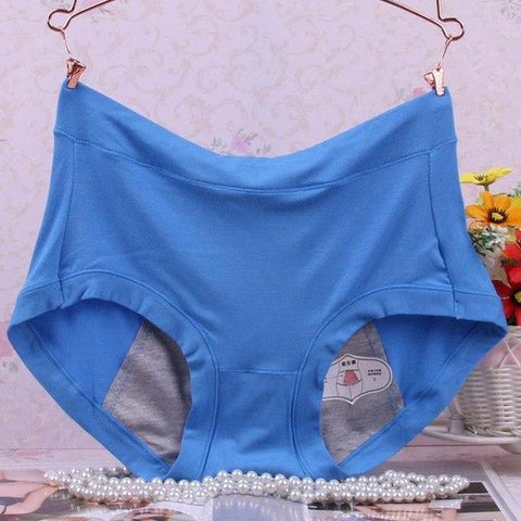 Image of Physiological panties menstrual period breathable leakproof health plue size ladies underwear