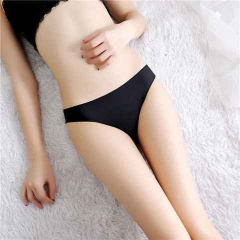 Image of Sexy seamless comfortable women panties low waist