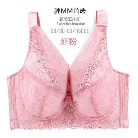 Image of push up bras women thin no padding mesh lace D E F cup