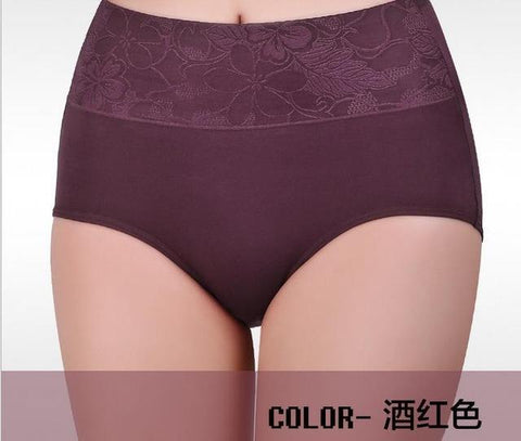 Image of Sexy Body Shaping High Waist Comfortable Briefs Women's Panties