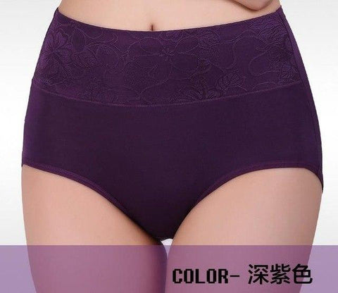 Image of Sexy Body Shaping High Waist Comfortable Briefs Women's Panties