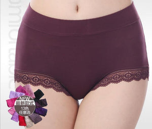 Antibiotic Briefs Plus Size Seamless Shorts High Waist