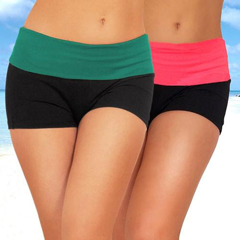 Image of Summer Women's Sexy Mini Knockout Exercise Workout Fitted Shorts