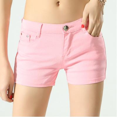 Image of BerylBella Women Shorts Mujer Summer Elastic Waist