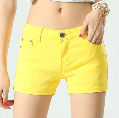 Image of BerylBella Women Shorts Mujer Summer Elastic Waist