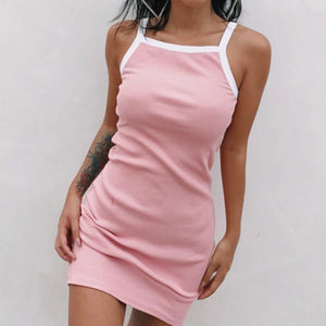 Elegant Fashion Vest Sleeveless Strap Hot Party Prom Mini Dress