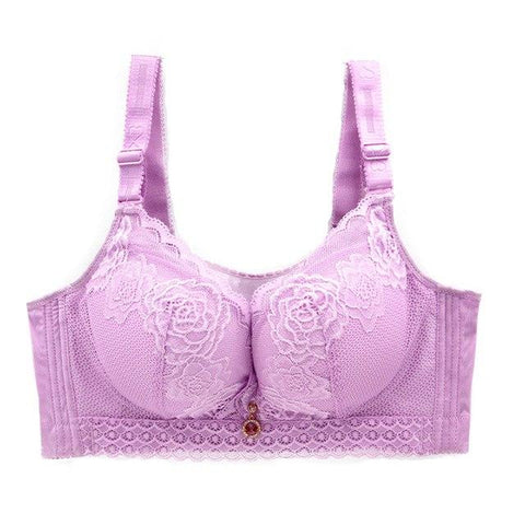 Image of Big size full cup sexy lace push up bra