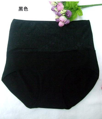 Image of Printing Belly in Carry Buttock Briefs Underwear Women Seamless Panties