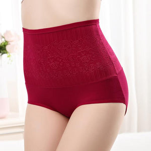 High Waist Postnatal Cotton Panties Soft Breathable Shaping Waist Slim Underpants