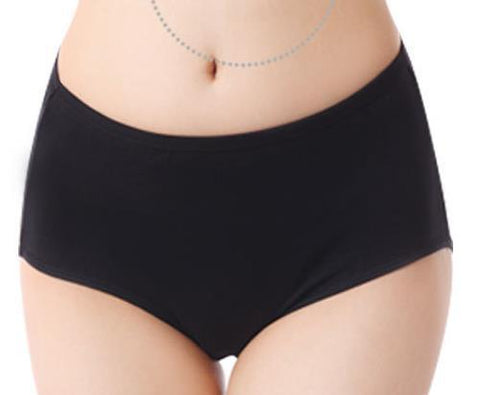 Image of Anti Bacterial Cotton Spandex Briefs Natural Color Comfortable Women Panties