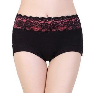 Image of High Waist Lingerie Female Lace panties