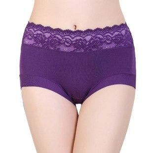 Image of High Waist Lingerie Female Lace panties