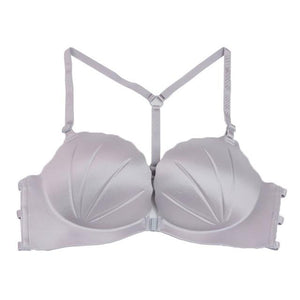 Sexy seamless push up women bras front closure wireless comfortable