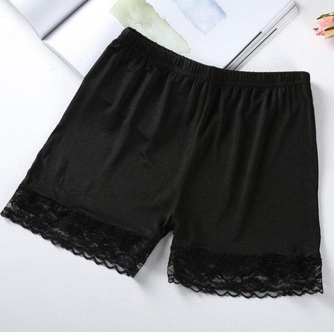 Image of Lace Hollow Out Casual Shorts