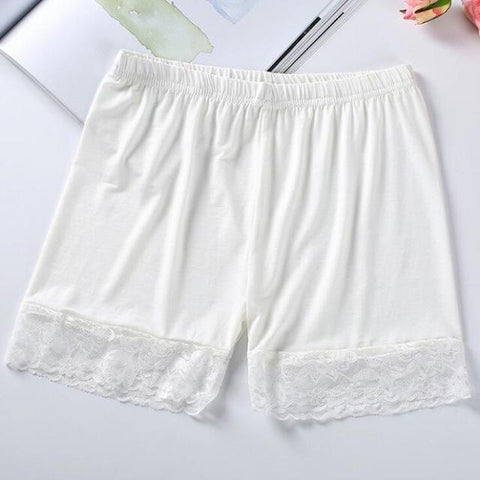 Image of Lace Hollow Out Casual Shorts